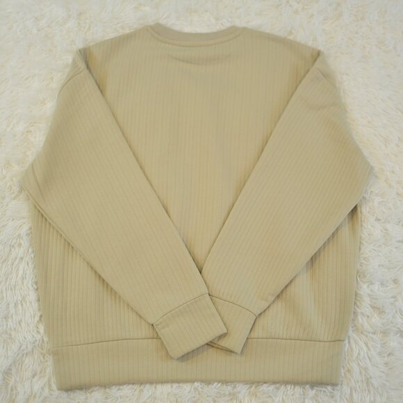 Saints Studio Men's Sweater Long Sleeve Taupe Size S NWT - Picture 5 of 5